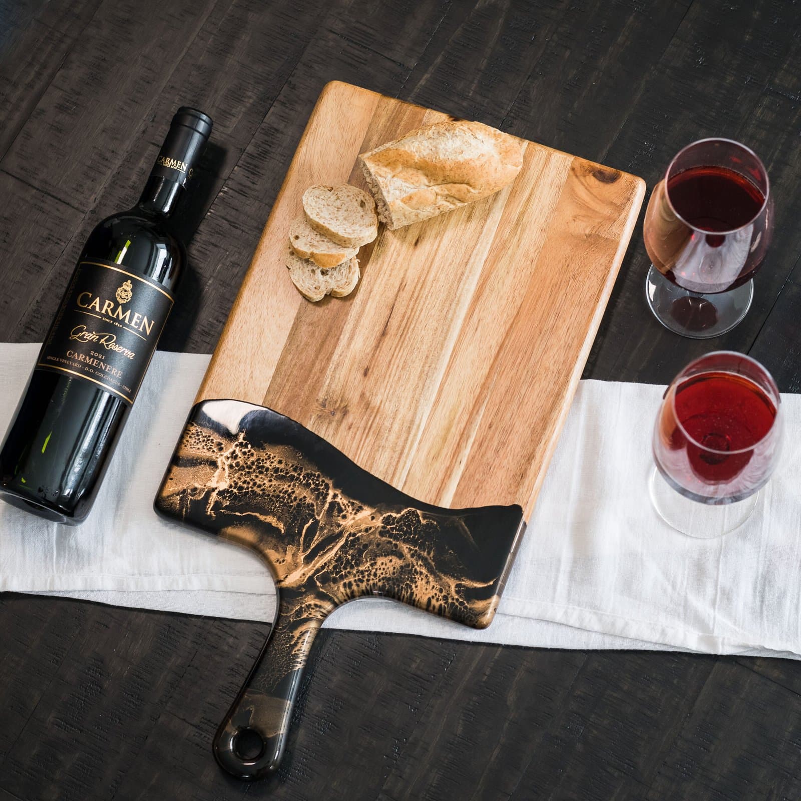 Large Epoxy Cheese Board